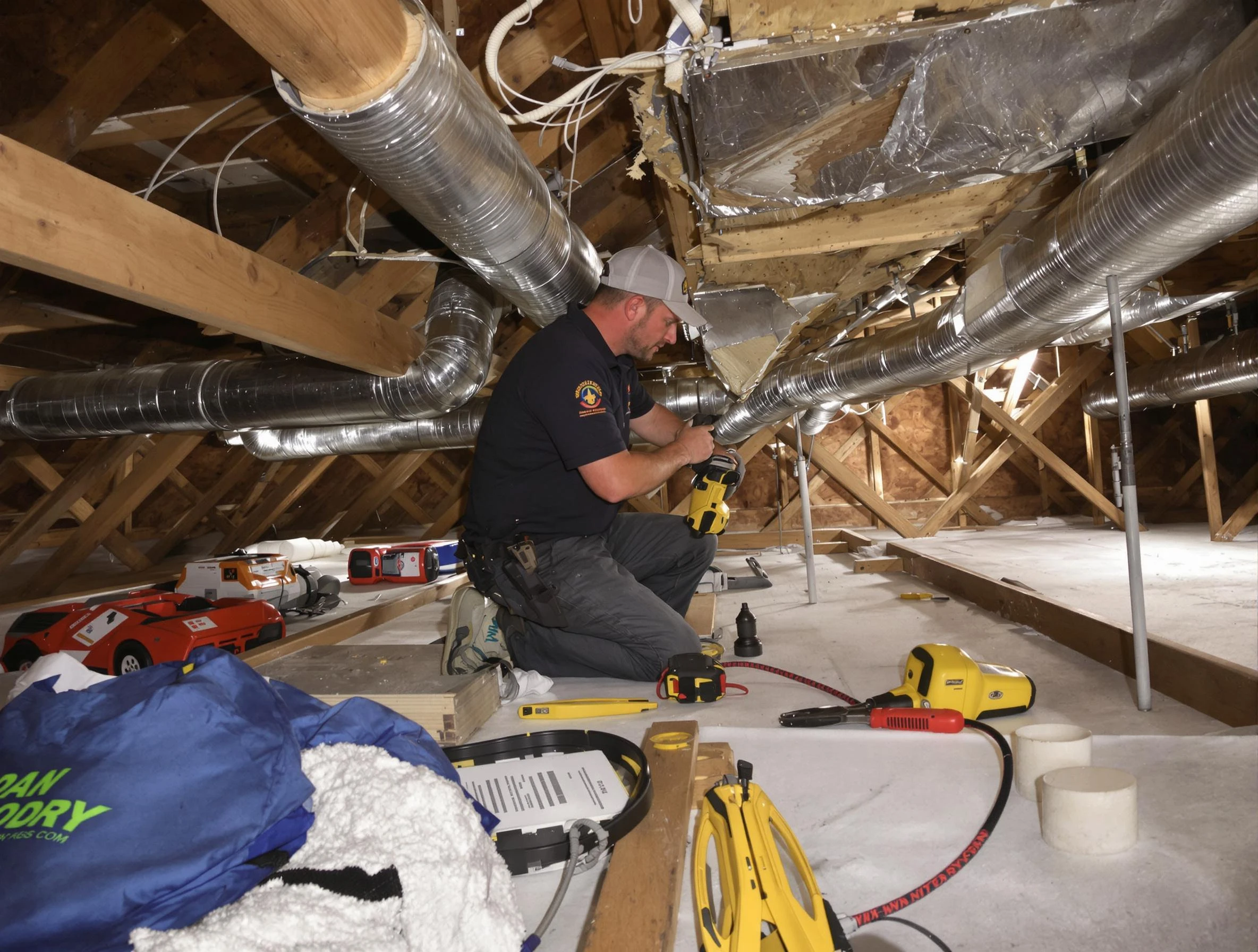 Professional air duct repair by Lexington Air Duct Cleaning in Lexington