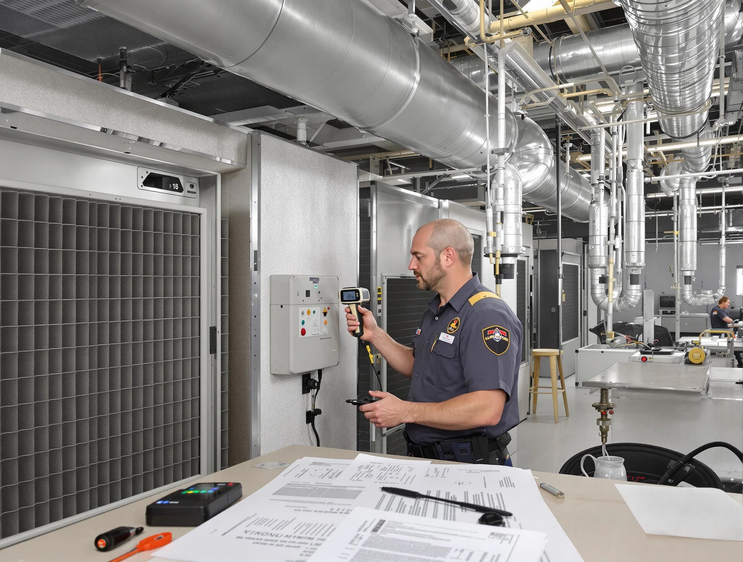 Professional filter system inspection by Lexington Air Duct Cleaning in Lexington