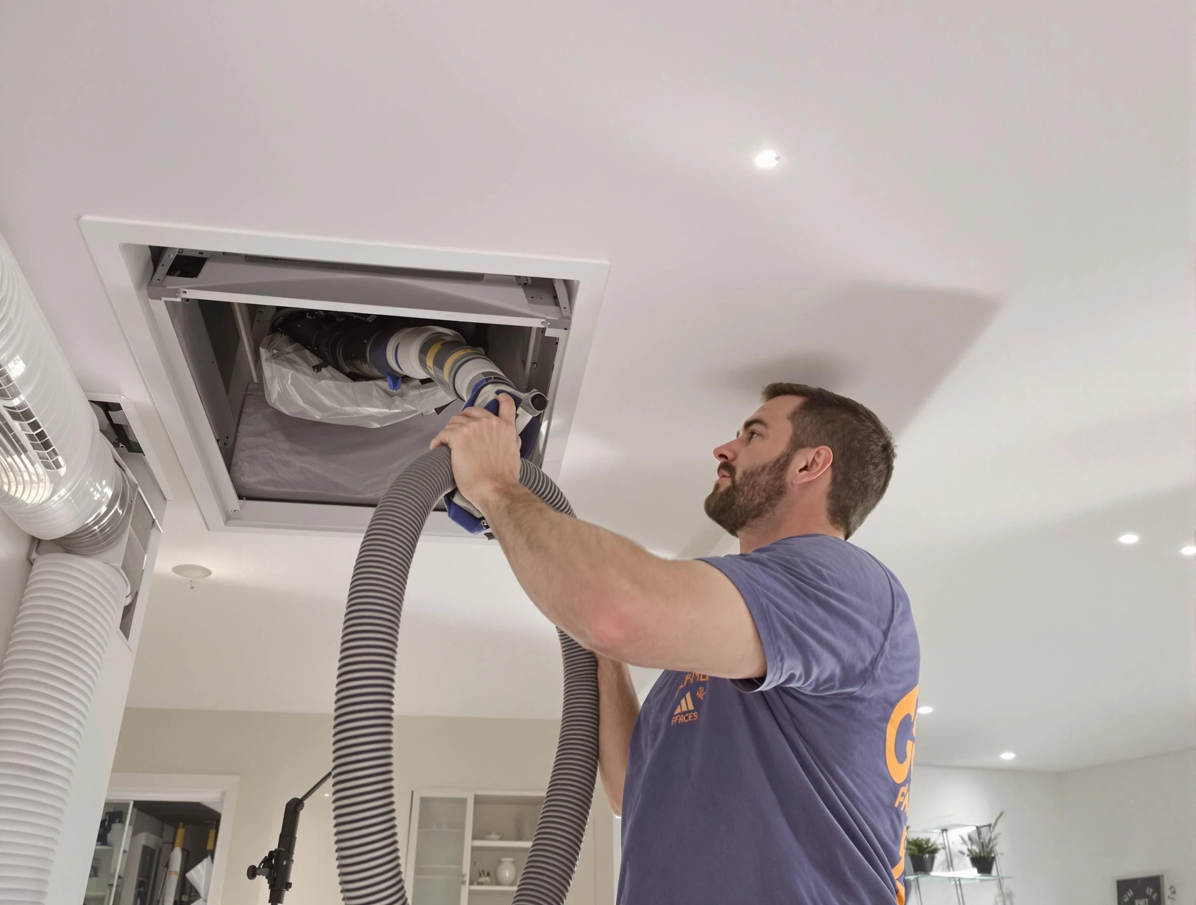 Precision indoor duct cleaning by Lexington Air Duct Cleaning in Lexington