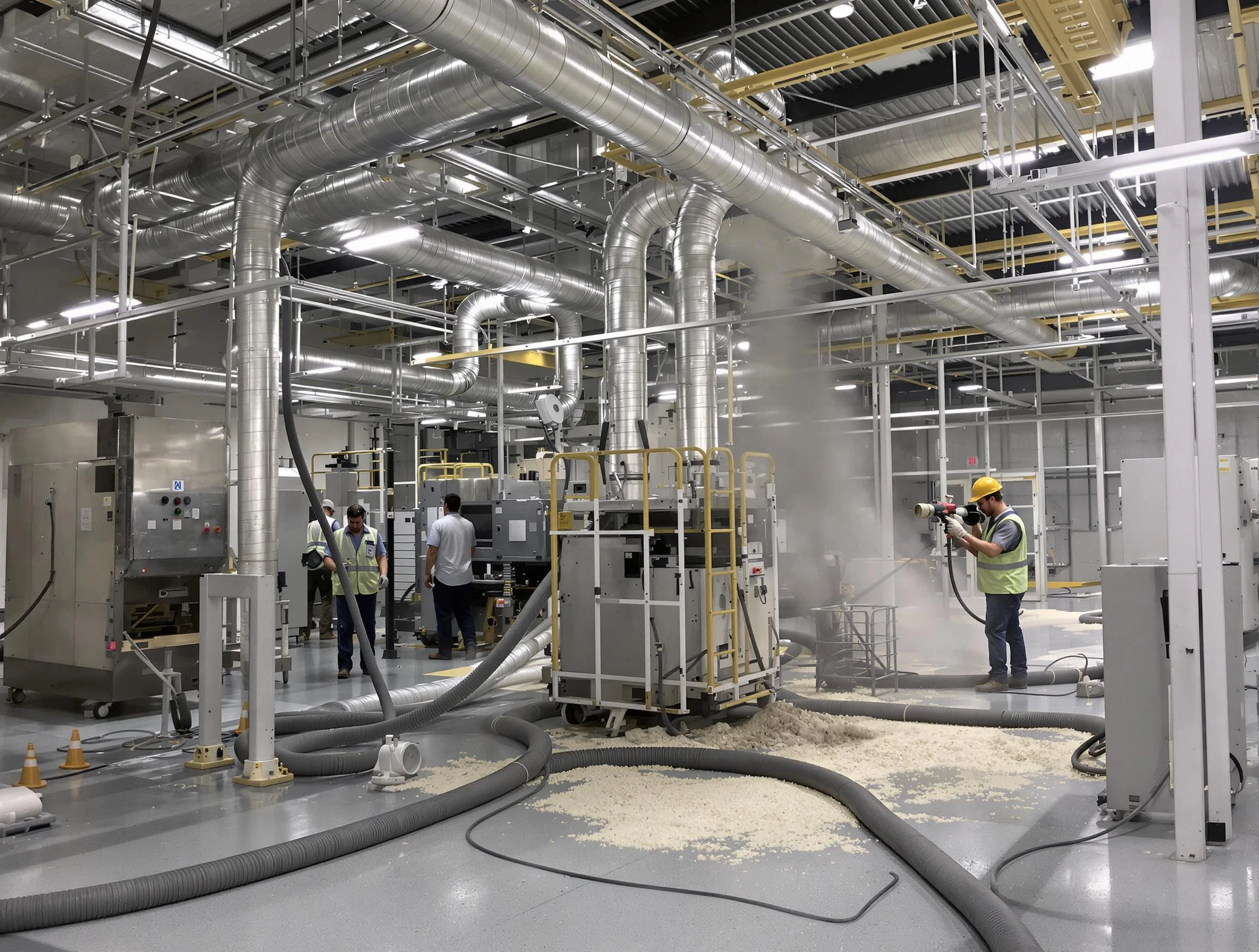 Heavy-duty industrial duct cleaning by Lexington Air Duct Cleaning in Lexington