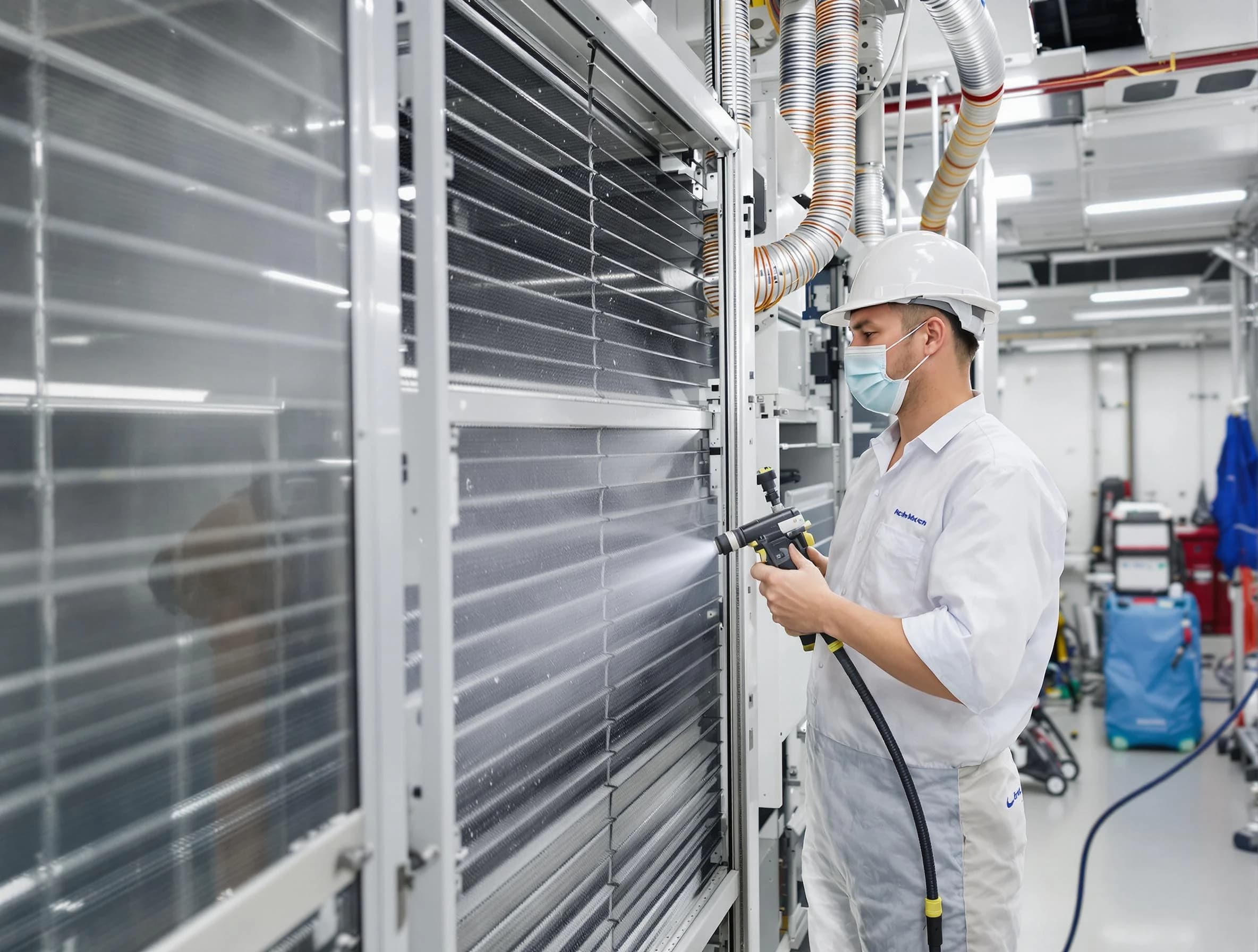 Professional AC coil cleaning by Lexington Air Duct Cleaning in Lexington