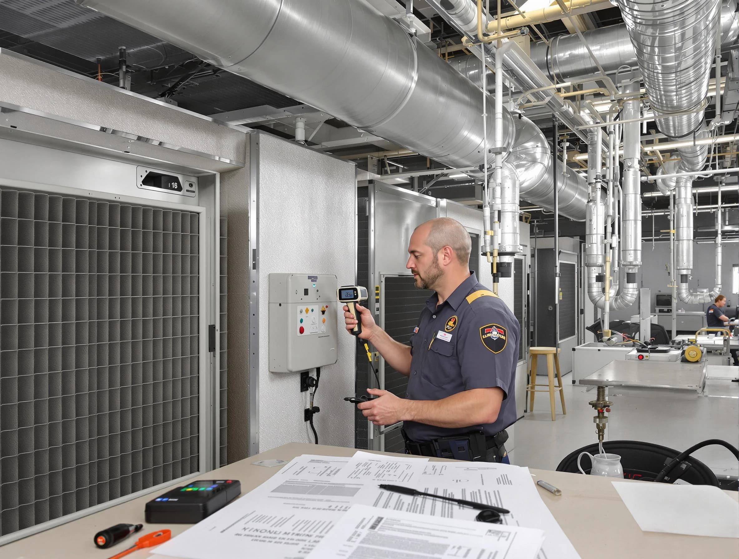 Professional filter system inspection by Lexington Air Duct Cleaning in Lexington