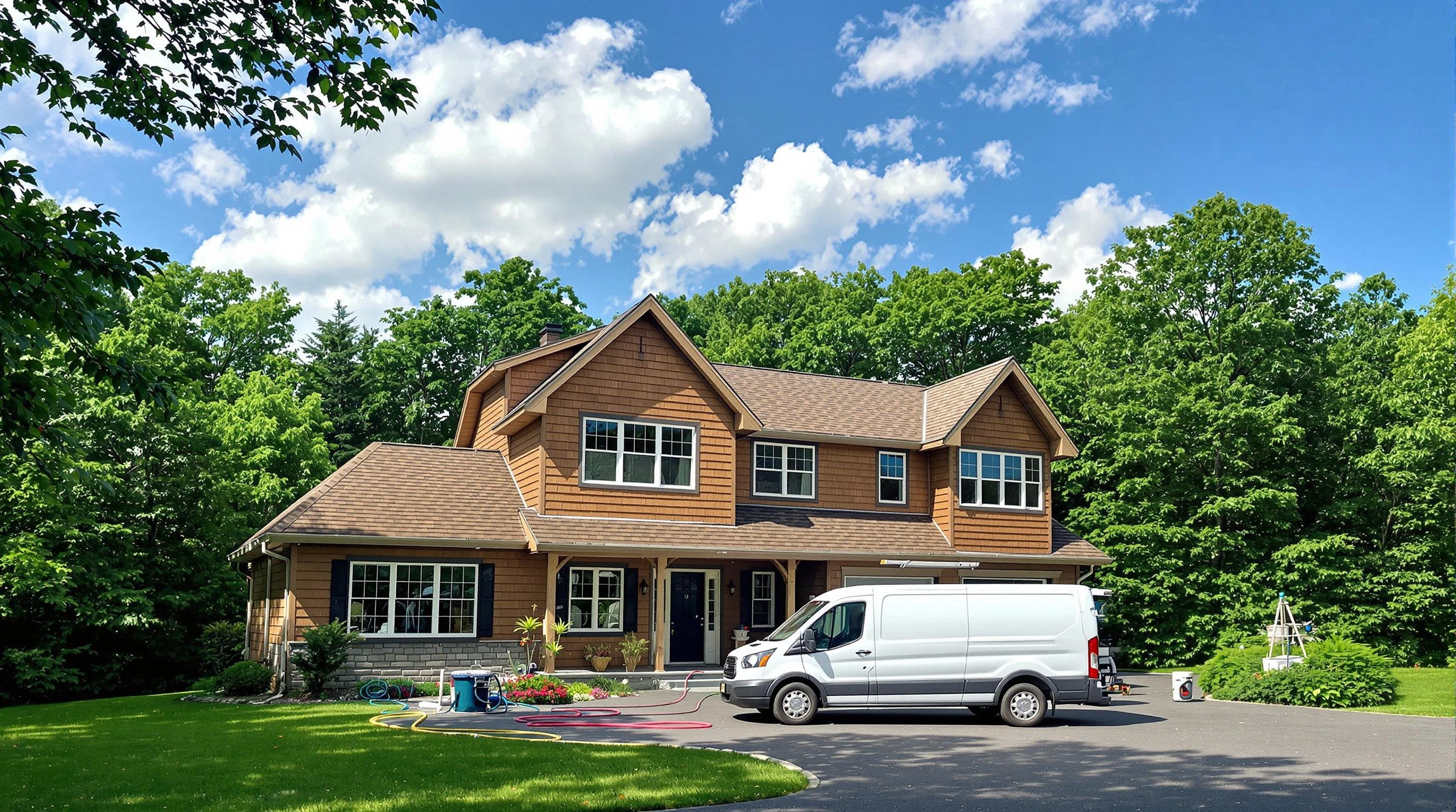 Lexington Air Duct Cleaning air duct cleaning crew working in Burlington, MA